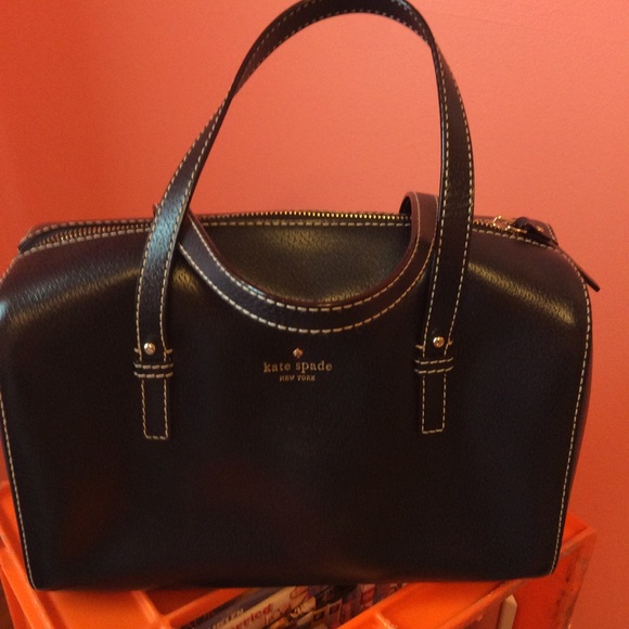 kate spade Handbags - Kate Spade Navy blue satchel